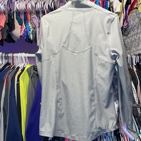 Mondetta grey and silver zip up hoodie size medium like new condition thumb hole - Picture 5 of 6